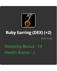 dual ruby earring +2