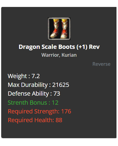 +1 Reverse Dragon Set