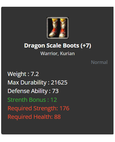 Dragon Set +1 Reb