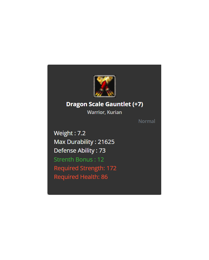 Dragon Set +1 Reb