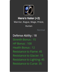 +2 Dual Hero's Valor