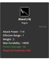 +9 No Rebirt Shard