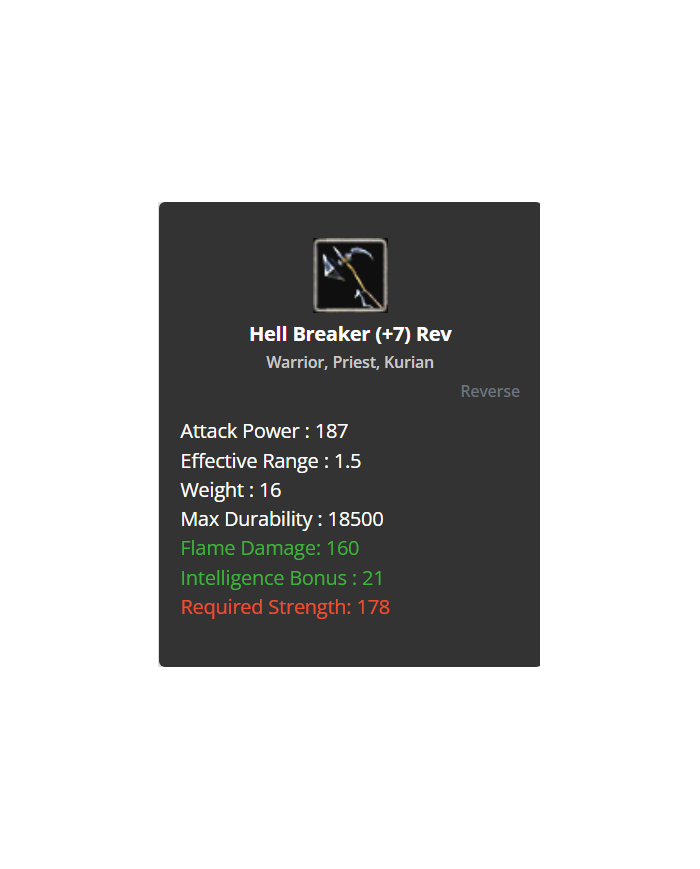 +7 Rebirt Hell Breaker