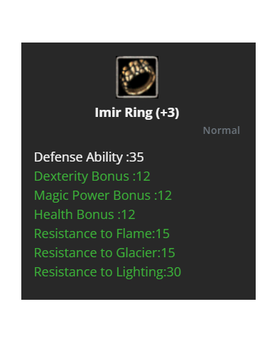 Imir Ring +3