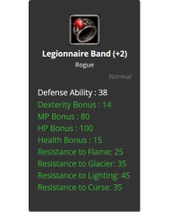 Legionnaire Band +2