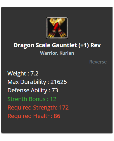 +9 raptor +7 dragon set