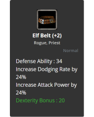 Elf Belt
 +-2