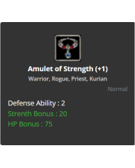 Amulet of Strength
 +-1