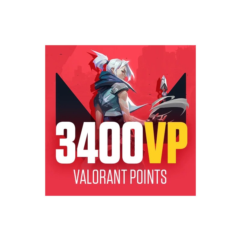 Valorant Points 3400 VP