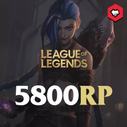 League of Legends 5800 RP