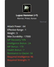 Lupus Hammer +7