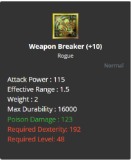 Weapon Breaker +10