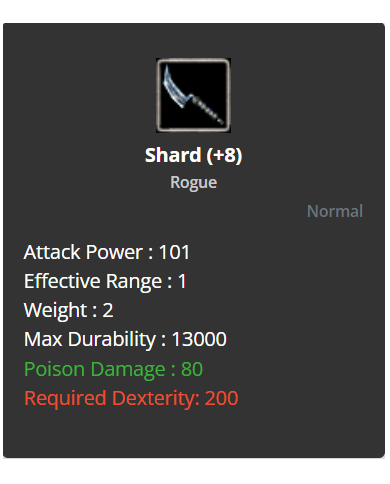 Shard (+5) Rev