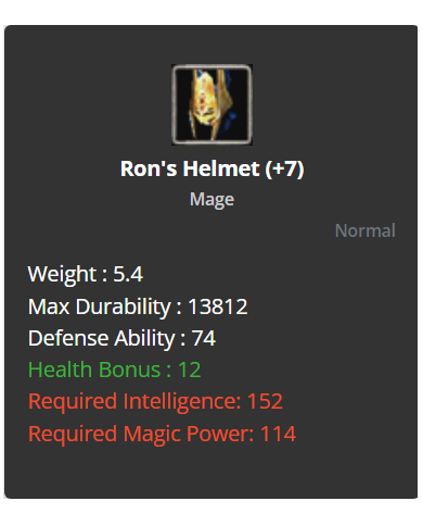 +7 Ron'S Set