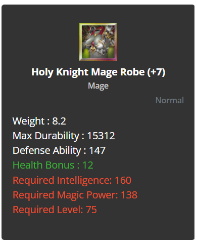 Mage Krowaz / Holy / Chitin Karma Set