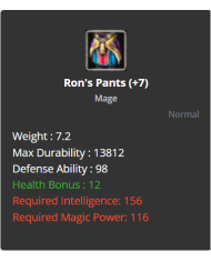 Ron's Set +7