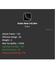 Enion Bow +8