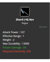 Shard +8 Rev