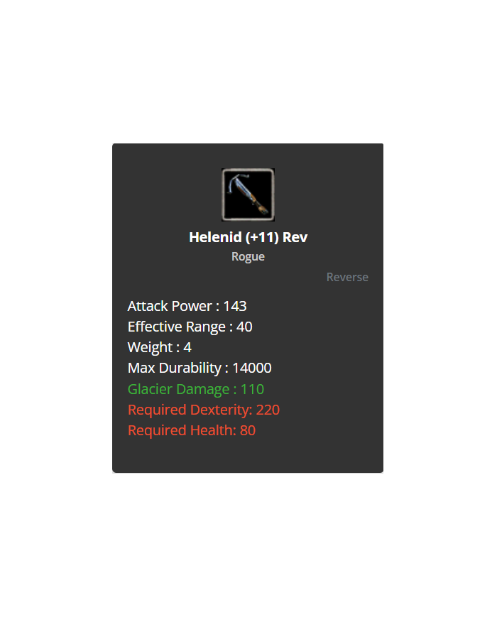 Helenid +11 Rev