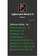 +1 Legionnaire BAND