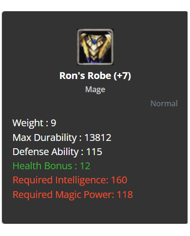 2x FR+3 - +7 Ron's Set