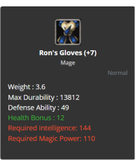 2x FR+3 - +7 Ron's Set