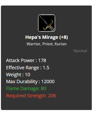 +8 Hepa's Mirage