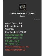  +21 (reverse) Mirage Dagger