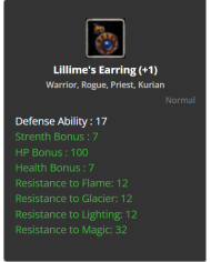 +1 Priest Pendant