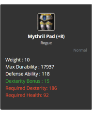 +8 Mythril Pads