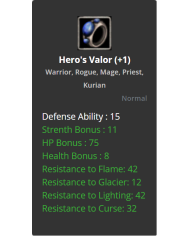 +1 Hero's Valor