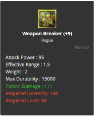 +7 Dark Knight Mace