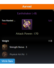 +8 EARTHSHAKER